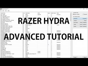 Razer Hydra: Advanced Tutorial