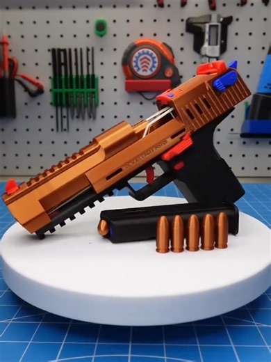 Building the Ultimate 3D-Printed Desert Eagle! 🔫🔥 #3DPrinting #DIYProjects #DesertEagle #ToyGun #Engineering #Hobbyist #3DPrint #MakerCommunity #WorkbenchBuilds #coolgadgets