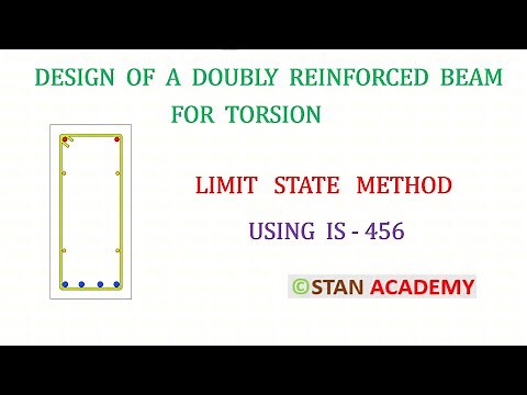 Design for Torsion - Doubly Reinforced Beam