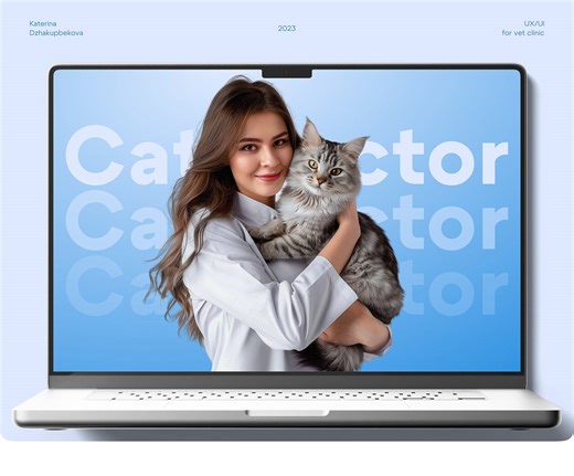 Landing page for vet clinic / Cat Doctor