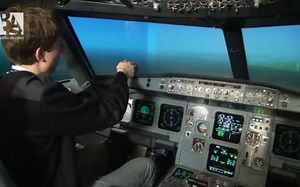 空客A320模拟机 自动落地教学视频 带P1 P2 P3 繁体中文 英文 无字幕