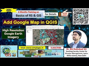 How to Add Google Earth Base Map in QGIS | Simply GIS Training