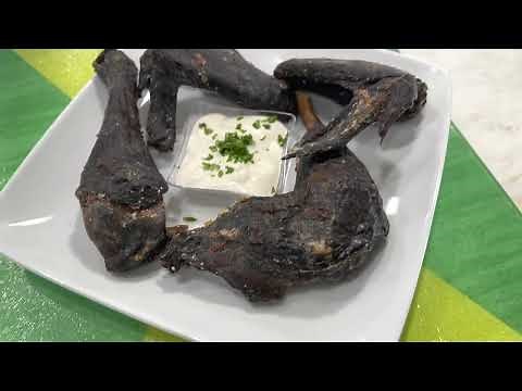 Cooking Silkie black Chicken /Chinese Fried chicken ‪@FoodKonnection‬