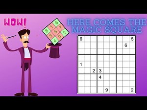 All tricks needed to solve a Magic Square sudoku explained !
