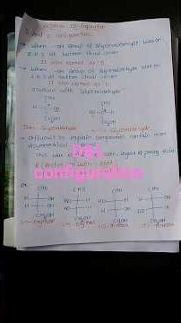 D&L configuration #basics of chemistry #sterochemistry#chemiluminescence##