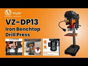 VZ-DP13 Iron Benchtop Drill Press | Powerful, Precise & Durable Drilling Machine Review