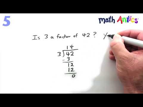 Math Antics: Factoring (Exercises Video)