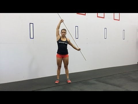 How to do PVC Figure 8's or Around the World Stretches by Wodstar