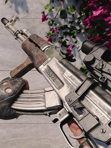 Most realistic AK-47 weapon inspection in cod Black Ops Cold War #mw3 #warzone #cod #callofduty