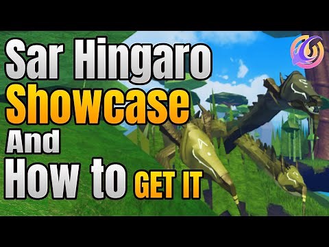 Original Sar Hingaro Showcase And How to GET it | Creatures of Sonaria | Roblox