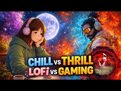CHILL vs THRILL 🔥 Lofi Girl vs Pro Gamer | 99% Headshot Gameplay 😱 | #11 MOGAMBO GRATIFIED FF