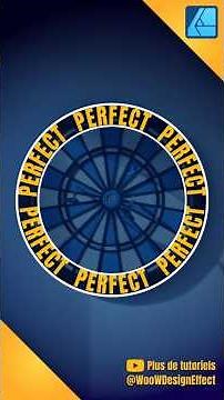 Le secret pour un texte circulaire parfait en 1 minute !