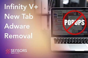 Infinity V  New Tab Browser Redirects Virus Removal [Guide]
