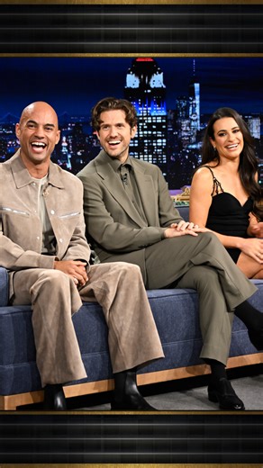 543K views · 7.3K reactions | #AaronTveit, #LeaMichele & #NicholasChristopher teach Jimmy their vocal exercises! #FallonTonight | The Tonight Show Starring Jimmy Fallon | Facebook