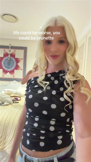 i love being #blonde #fyp