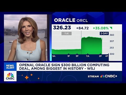 OpenAI, Oracle sign $300 billion computing deal
