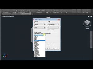boîtes de dialogue autocad
