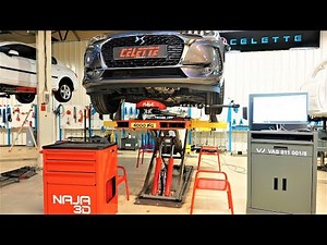 X-TRAC pulling platform with electronic measuring system NAJA 3D by Celette