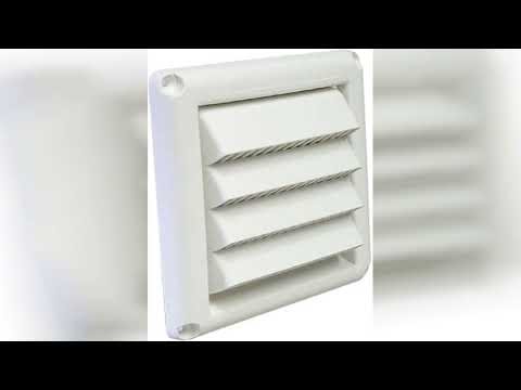 Review: Deflecto Fresh Air Intake Vent Hood with Fixed Louvers for General Venting - Louvered ...