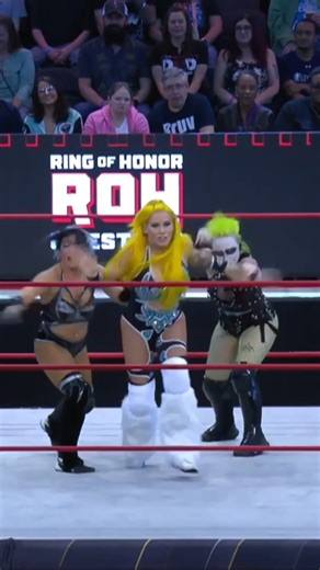 220K views · 1K reactions | What a tag team move from Abadon & Lady Frost! #ROH #HonorClub WatchROH.com | Ring of Honor Wrestling | Facebook