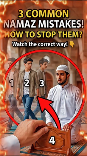 ❌ Avoid These Common Salah Mistakes! ✅ (Pray Correctly) #salah #islamicreminders #Namaz