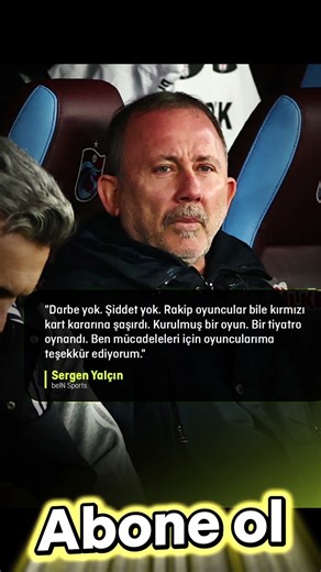 Sergen Yalçın derbi sonrası açıklaması#galatasaray#beşiktaş#utraslan#viral#keşfet#bjk#shortvideo