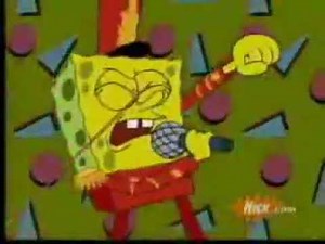 Spongebob singing Bille Jean by Michael Jackson