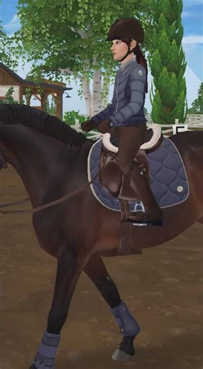 Bugs on the new horse 😭 #shorts #sso #starstable