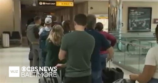 BWI Airport passengers frustrated by long lines as DHS funding impasse continues