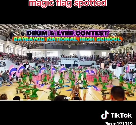 Magic Flag in Color Guard Performance