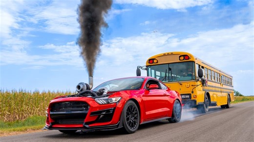 I towed a bus... will the car brake?