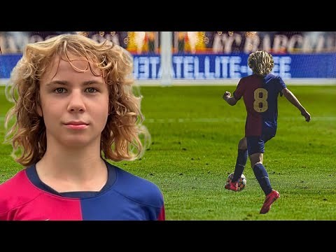 16 Year Old Michael Zuk ● The Gem Of Barcelona - Next Iniesta