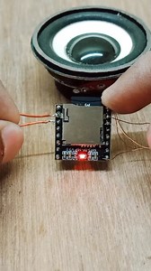 Sound module with card reader for robotics | #electronics #electrician #electrical #engineering #engineer #technology #tech #techno #mp3 #music #module #project #robot #robotics #experiment #science | Science & Engineering