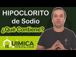 HIPOCLORITO de Sodio...Deduciendo su FÓRMULA