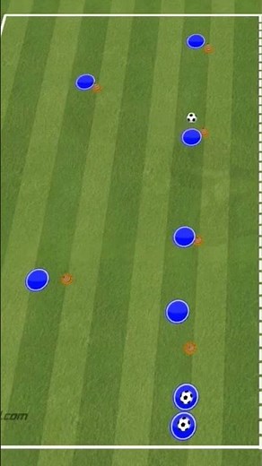 belle circuit de passe au football / le lien de la vidéo complet ci-dessous avec explication