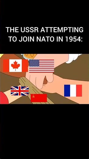 USSR AND OTAN 1954 #memes #funny #familyguy #humor #history #war #comedy #jokes