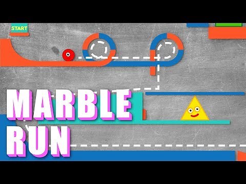 Marble Run with Numberblocks (from Flatland)