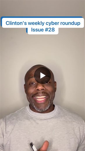 #weeklyroundup #cybersecurity #breach #pragmatyq #sso #mfa #compliance | Clinton Walker