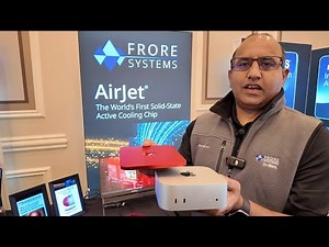 Qualcomm Mini PC, X2 Elite, Mac M4 Mini Killer, Frore AirJet solid-state cooling: 27 dBA, 10mm