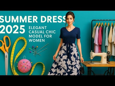 Summer Dress 2025 | Elegant Casual Chic Model for Women