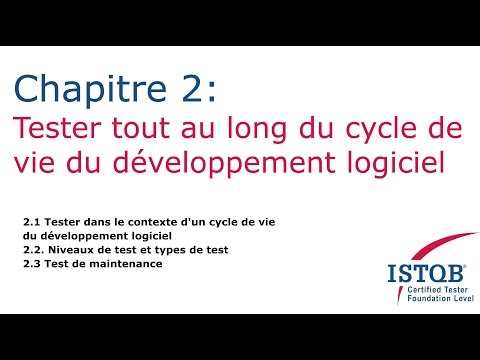 2.1. Tester dans le contexte d'un cycle de vie du développement logiciel
