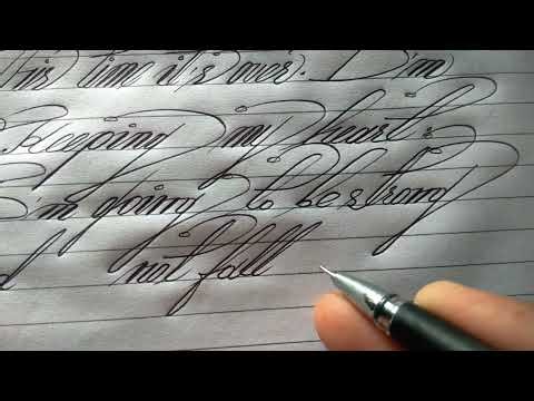 Beautiful Handwriting practice // Neat and Clean // pretty cursive handwriting // Cursive writing