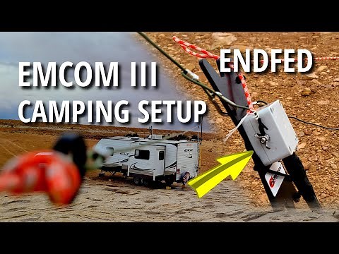 EmcomIII Camping Setup Examples | K7SW ham radio