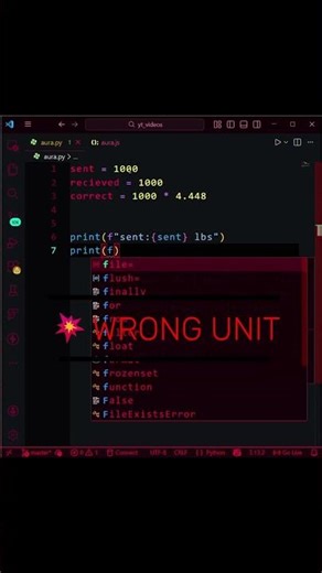 This Code Error Destroyed a Spacecraft#codecrime #softwarebugs #python #engineeringfail#shorts