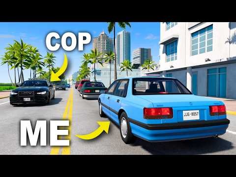 Pretending to be NPC in BeamNG...