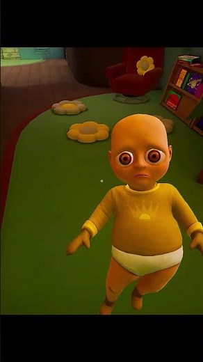 Baby want to open Garage😱The Baby in Yellow Horror Game