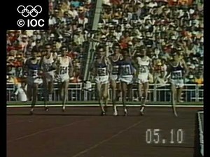 Sebastian Coe wins 1500m Gold - Moscow 1980 Olympics