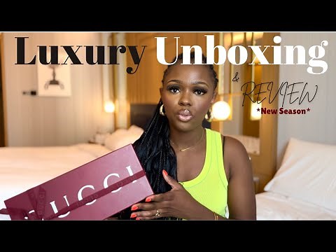 *HONEST REVIEW* of Gucci Interlocking G slides/sandals | Luxury Unboxing | Try on & style