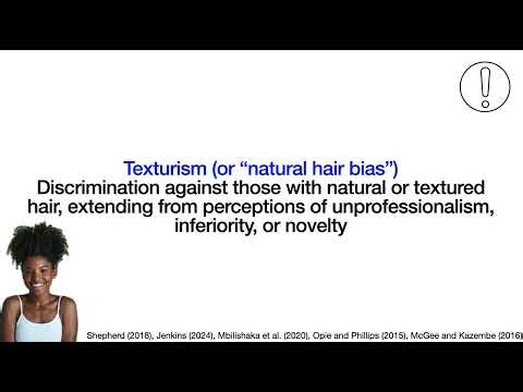 Colorism and Texturism Natural Hair Bias