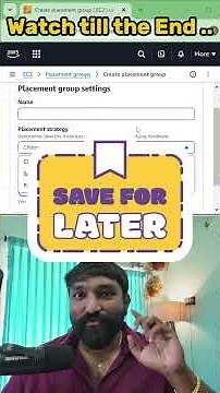 AWS Placement Groups Explained #aws #cloudcomputing #awscertification